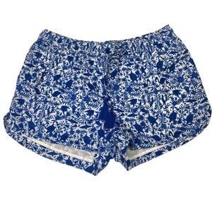 NWT Vinyard Vines Bahamas Otomi Pull-on Short Sz Large Blue Print